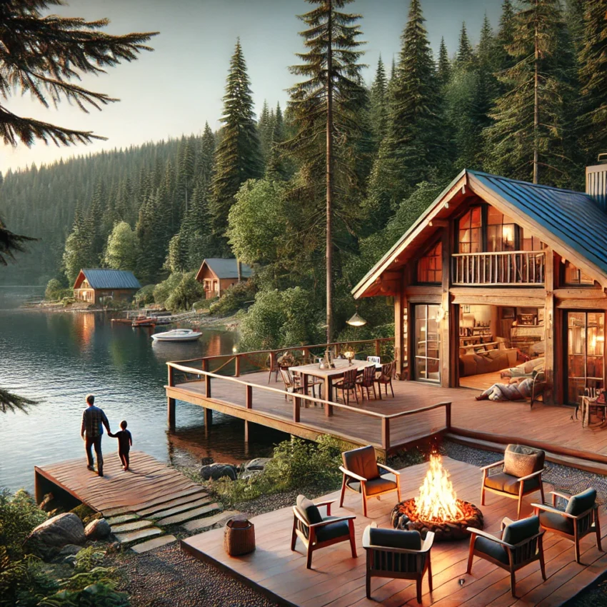 снять дом на горьковском море